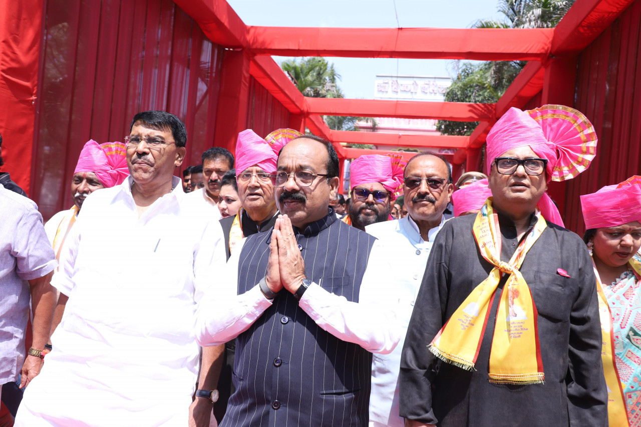 अखिल भारतीय तैलिक साहू महासभा के राष्ट्रीय अधिवेशन में मुख्य अतिथि के रूप में शामिल हुए उप मुख्यमंत्री  अरुण साव