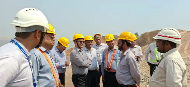 कोल इंडिया चेयरमैन ने किया एसईसीएल की गेवरा खदान का दौरा