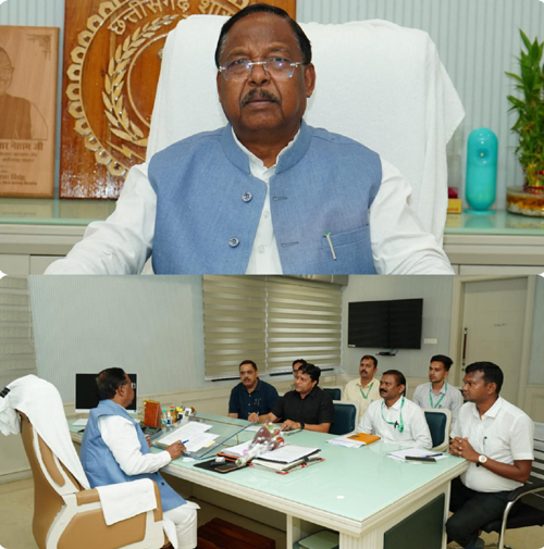 कृषि मंत्री नेताम के सख्त निर्देश - रबी 2025 के अंतर्गत किसानों के लंबित फसल बीमा क्लेम का आगामी तीन कार्य दिवस में होगा भुगतान