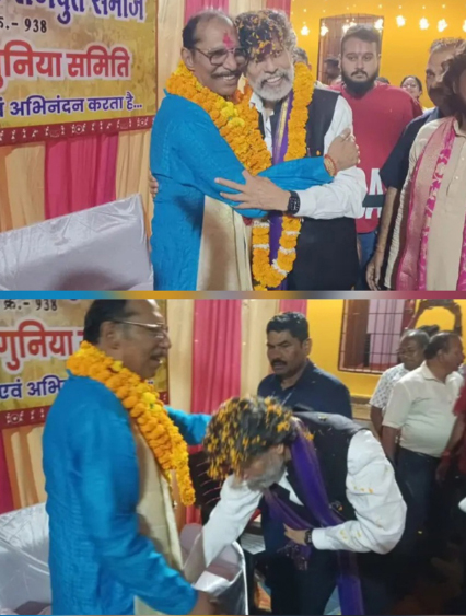 दशहरा रथ यत्रा में शामिल हुए किरण देव, बड़े भाई कुमार जयदेव का लिया आशीर्वाद