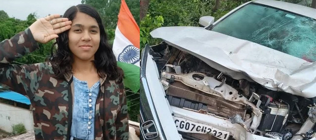कार ने स्कूटी को मारी टक्कर, गरबा खेलकर लौट रही लोको पायलट की बेटी की मौत