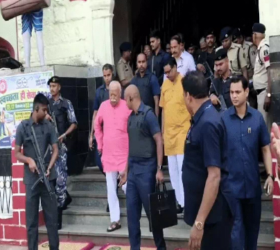 गोंडवाना की बजाय इंटरसिटी से बिलासपुर पहुंचे आरएसएस प्रमुख मोहन भागवत