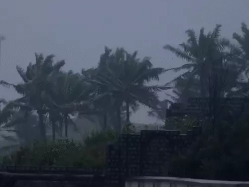 तूफान अर्नब आंध्रप्रदेश से टकराया, हवा की रफ्तार 135 किमी,भारी बारिश