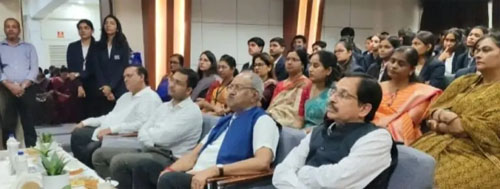माय भारत, रायपुर द्वारा दिशा कॉलेज में युवा संवाद कार्यक्रम का आयोजन